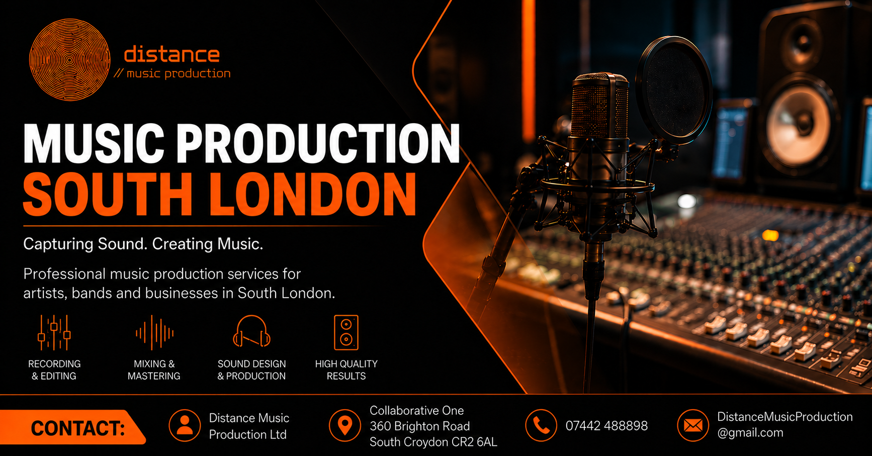 Music production South London